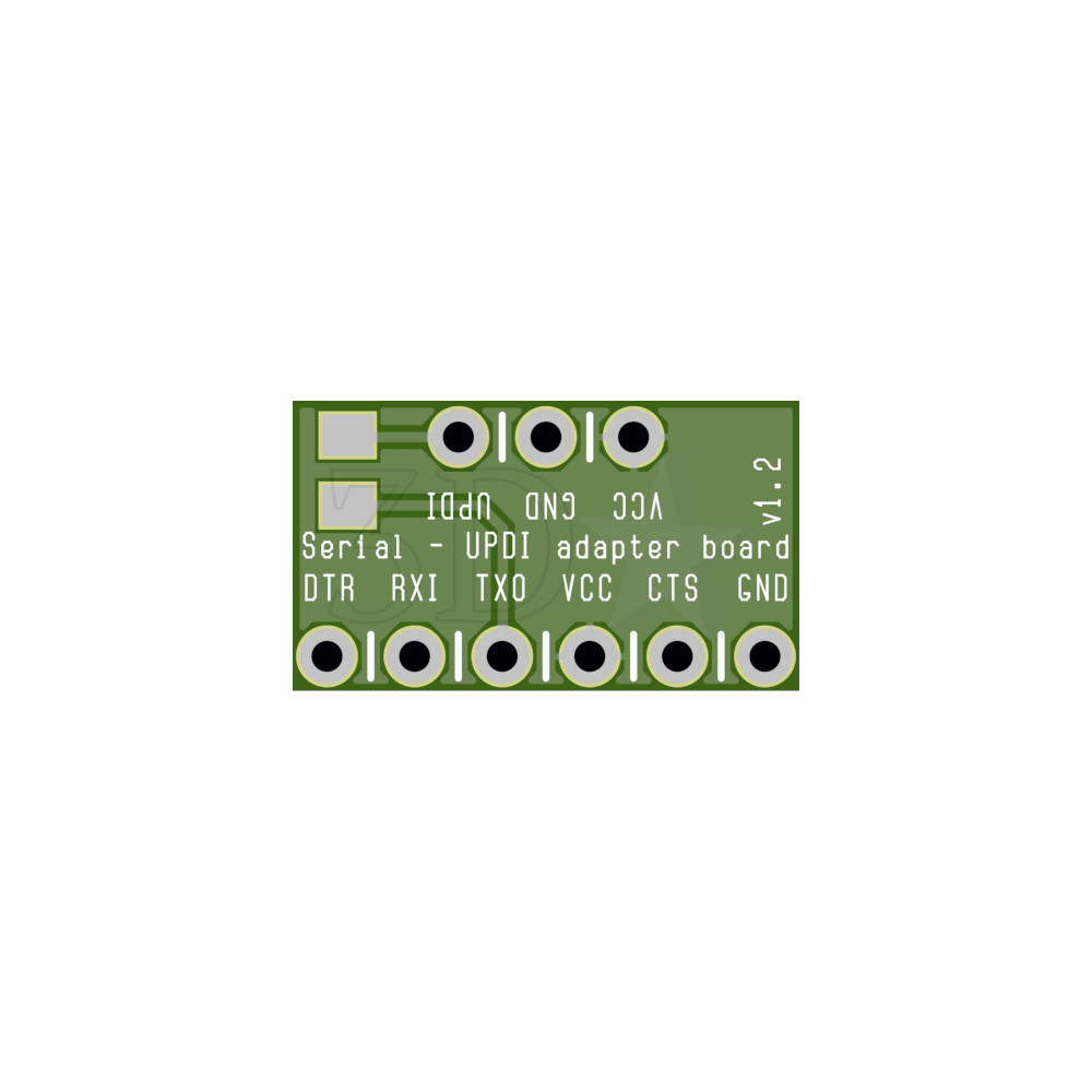 PCB adaptor serial UPDI v1.2